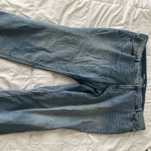 Womens Plus Old Navy High Rise Power Slim Straight Jeans